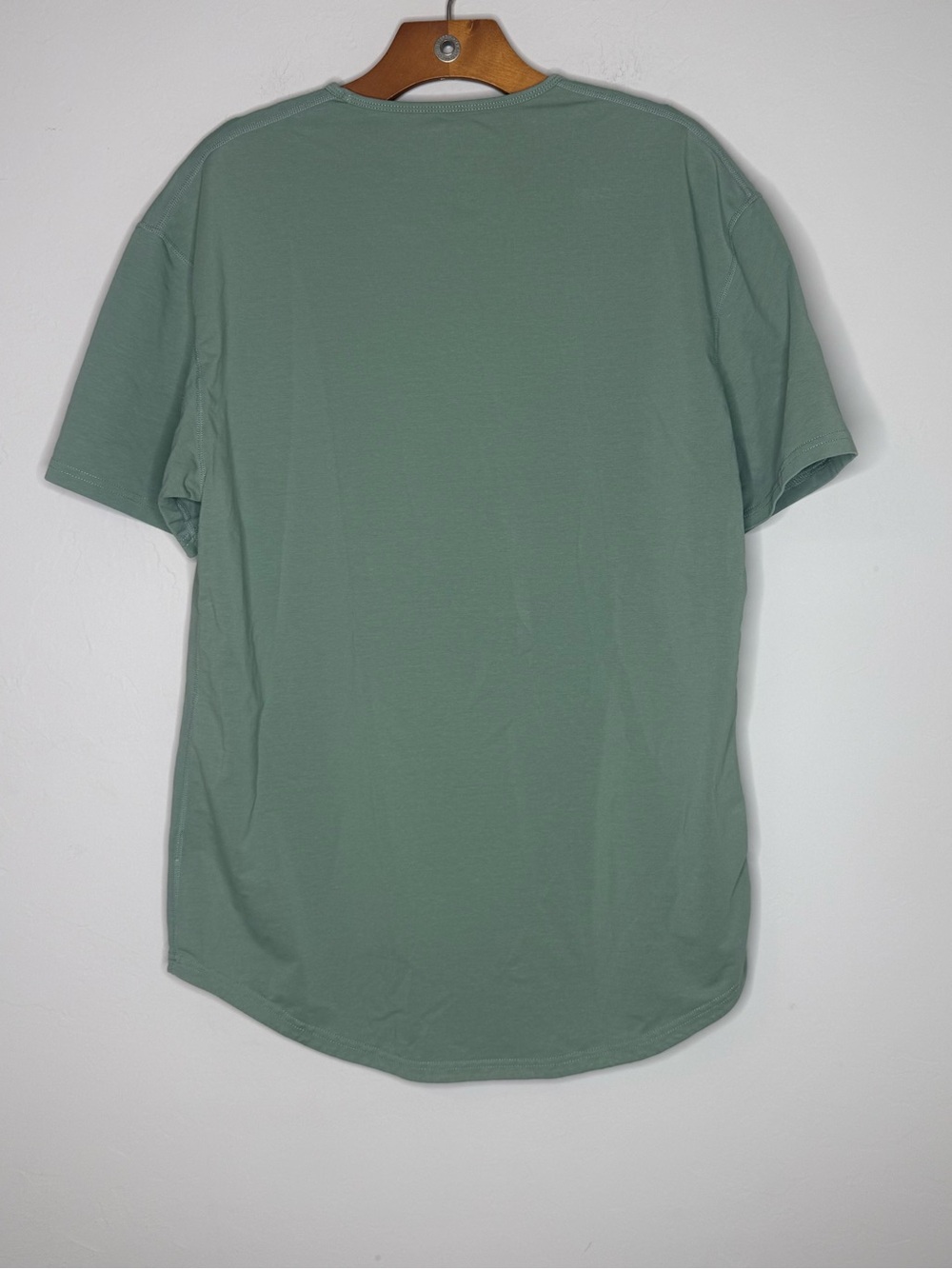 BYLT men’s drop cut lux short sleeve tshirt green size XL - Picture 5 of 5